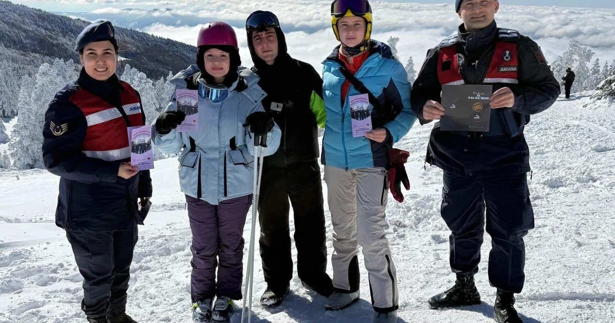 Uludağ’da Jandarma’dan KADES farkındalığı