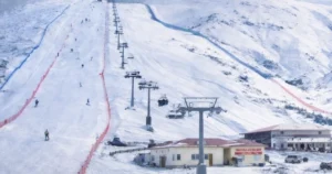 Ağrı’da uzun yıllardır tamamlanması beklenen Güneykaya Kayak Tesisi için yeniden