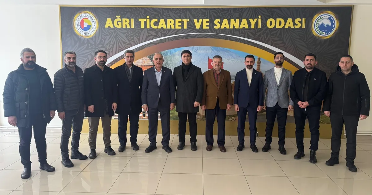 Ağrı’da mali müşavirlerden ATSO’ya ziyaret