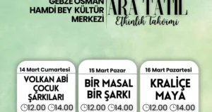 Kocaeli Büyükşehir Belediyesi’nin öğrenciler için ara tatilde organize edeceği birbirinden