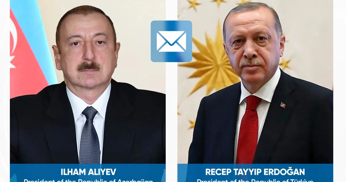 Azerbaycan’dan Türkiye’ye ‘geçmiş olsun’ telefonu