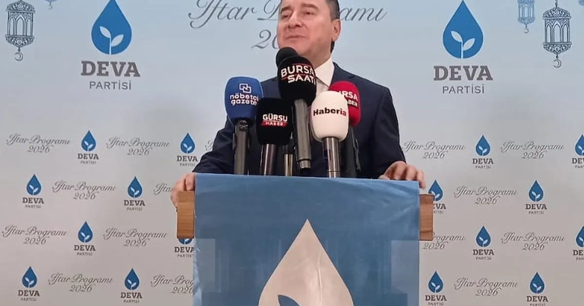 Babacan, Bursa’dan ekonomi ve politika sorunlarını değerlendirdi… Kalıcı barış diplomasiden geçiyor