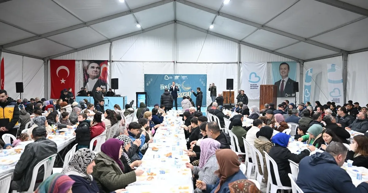 Balıkesir’de iftar programında birlik mesajı
