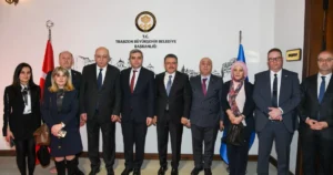 Trabzon Büyükşehir Belediye Başkanı Ahmet Metin Genç, Gürcistan’ın Ankara Büyükelçisi