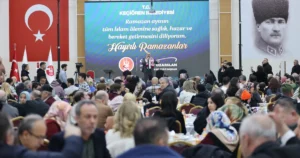 Keçiören Belediye Başkanı Dr. Mesut Özarslan ve eşi Filiz Özarslan,