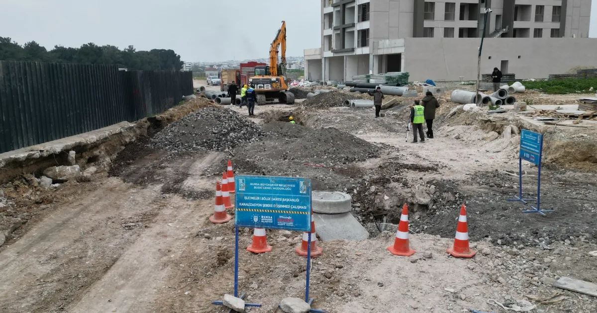 Bursa Büyükşehir’den güçlü altyapı hamlesi
