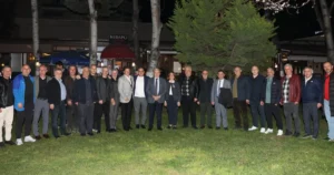 Bursa'nın Nilüfer ilçesindeki amatör spor kulüp temsilcileriyle bir araya gelen