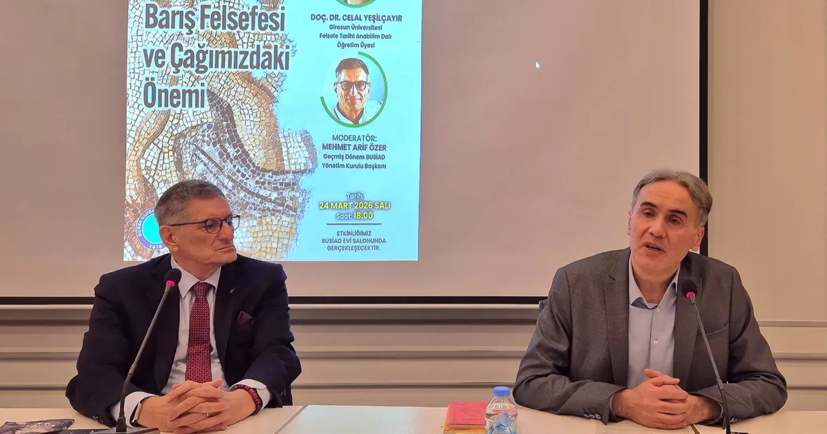 BUSİAD Felsefe Söyleşilerinde ‘barış’ konuşuldu