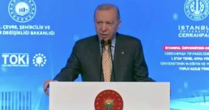 Cumhurbaşkanı Recep Tayyip Erdoğan, Cerrahpaşa Tıp Fakültesi Hastanesi 1. Etap