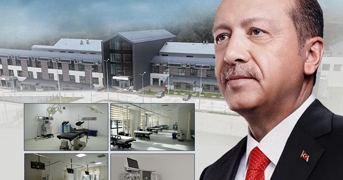 Cumhurbaşkanı Erdoğan Rize’de hastane açıyor… Bölgenin sağlık kapasitesi güçleniyor