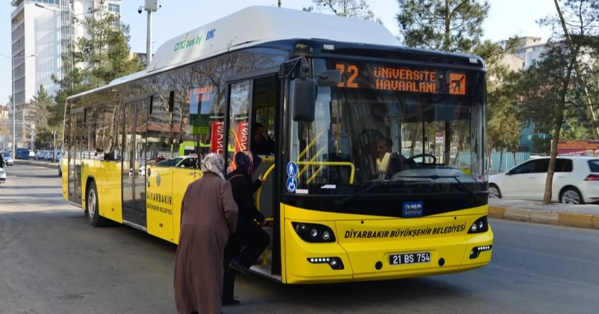 Diyarbakır Büyükşehir Belediyesi, Ramazan Bayramı süresince toplu ulaşımı ücretsiz hale
