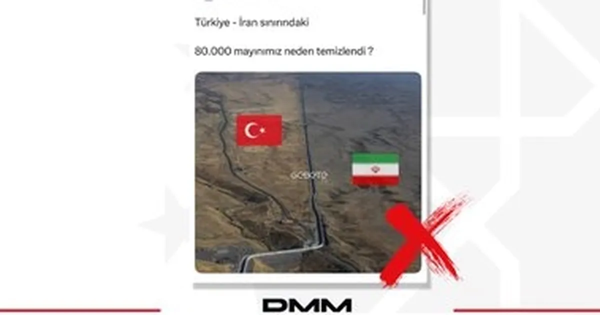 DMM’den “80 bin mayın temizlendi’ iddiasına yalanlama