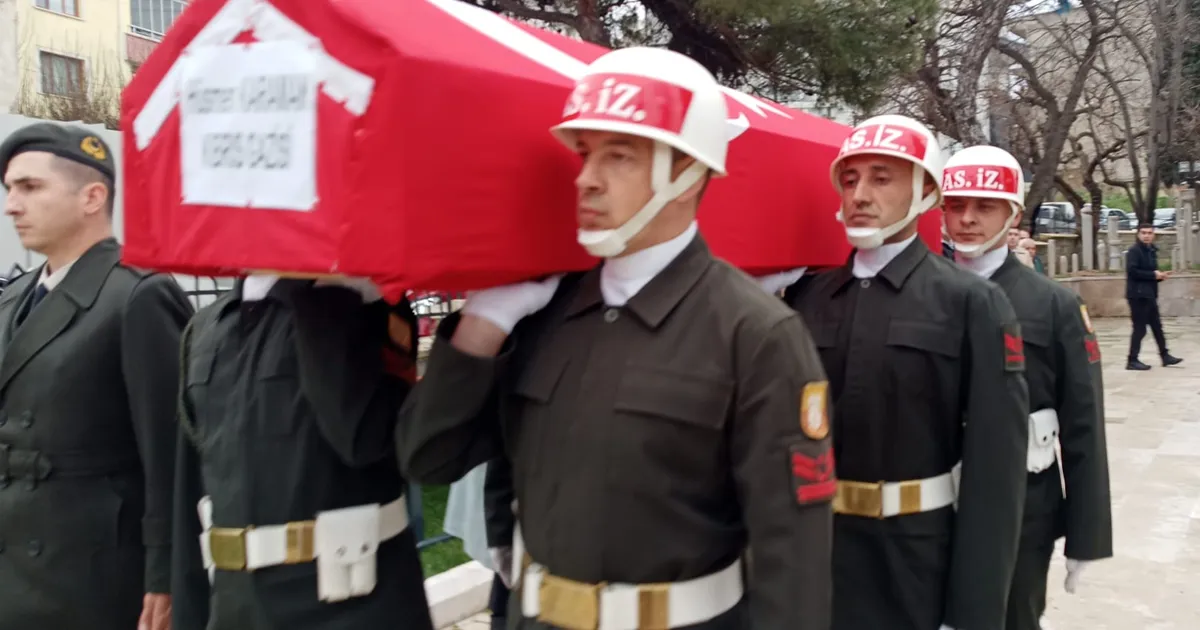Edirne Keşan’da Kıbrıs Gazisi’ne son görev