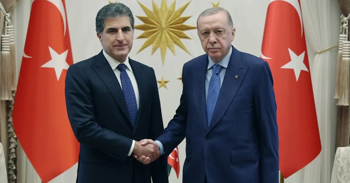 Erdoğan ile Barzani görüşmesinde ‘Terörsüz Türkiye’ vurgusu