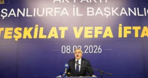 AK Parti Genel Başkan Yardımcısı Hüseyin Yayman, Şanlıurfa'da konuştu. Yayman,