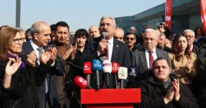 CHP'nin tutuklu Cumhurbaşkanı Adayı Ekrem İmamoğlu, Aile Dayanışma Ağı’nın Bursa