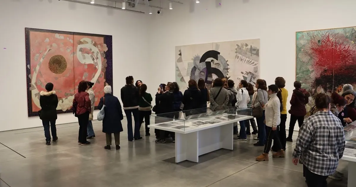 İstanbul Maltepeli kadınlar İstanbul Modern’i gezdi