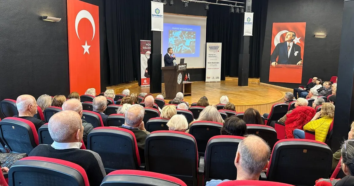 İstanbul’da Atatürk ve Cumhuriyet söyleşisi