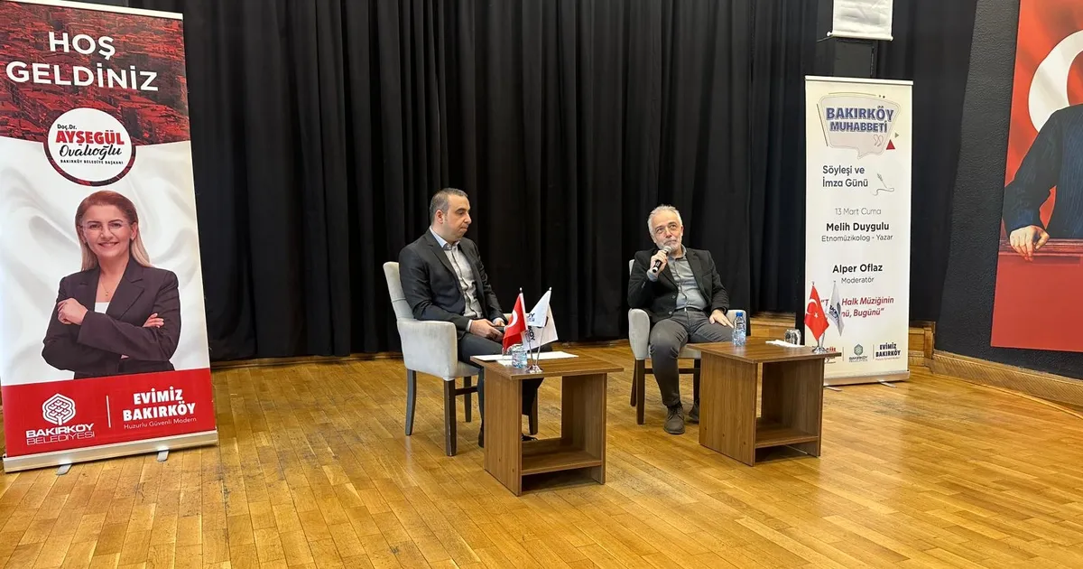 İstanbul’da Bakırköy Muhabbeti’nde ‘Halk Müziği’ konuşuldu