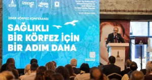 İzmir Büyükşehir Belediyesi’nin “Sağlıklı Körfez” hedefiyle Tarihi Havagazı Fabrikası’nda düzenlediği