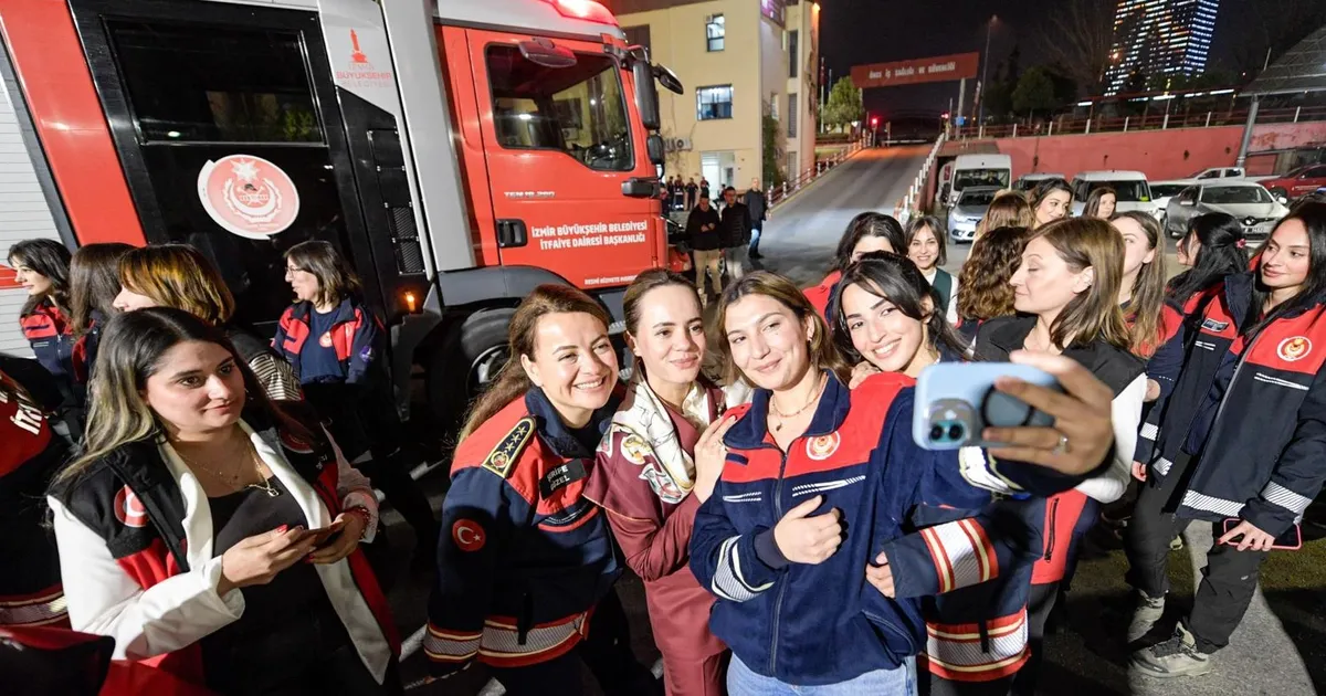 İzmir’de zorlu mesleğin kahramanları ile ESHOT buluşması