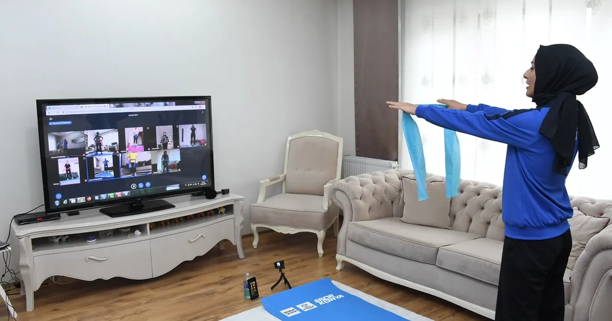 Kadınlara özel “Onlİne Spor” kayıtları başladı