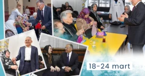 Kayseri Büyükşehir Belediye Başkanı Dr. Memduh Büyükkılıç, Yaşlılara Saygı Haftası