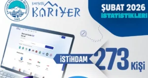 Kayseri Büyükşehir Belediyesi bünyesinde faaliyet gösteren Kayseri Kariyer Merkezi, Şubat