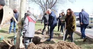Ağaçlandırma ve yeşil alan çalışmalarıyla rekora koşan Kayseri Melikgazi Belediyesi,