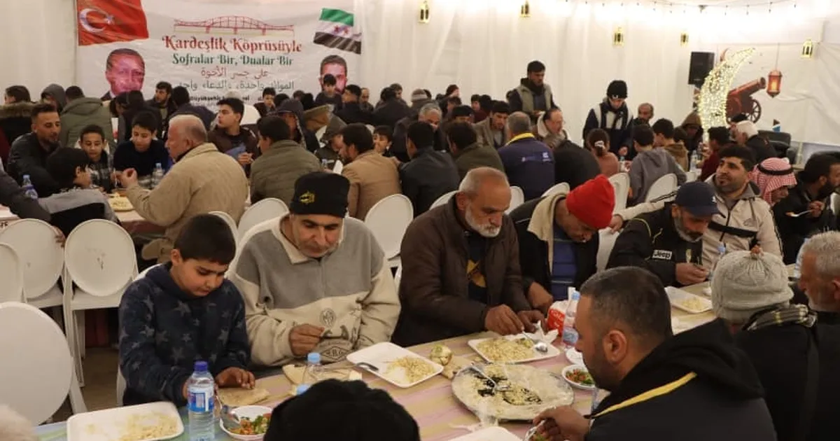 Kayseri’den Tartar’a kardeşlik sofrası