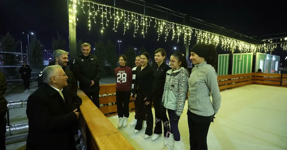 Kayseri’ye açık hava buz pateni pisti geliyor