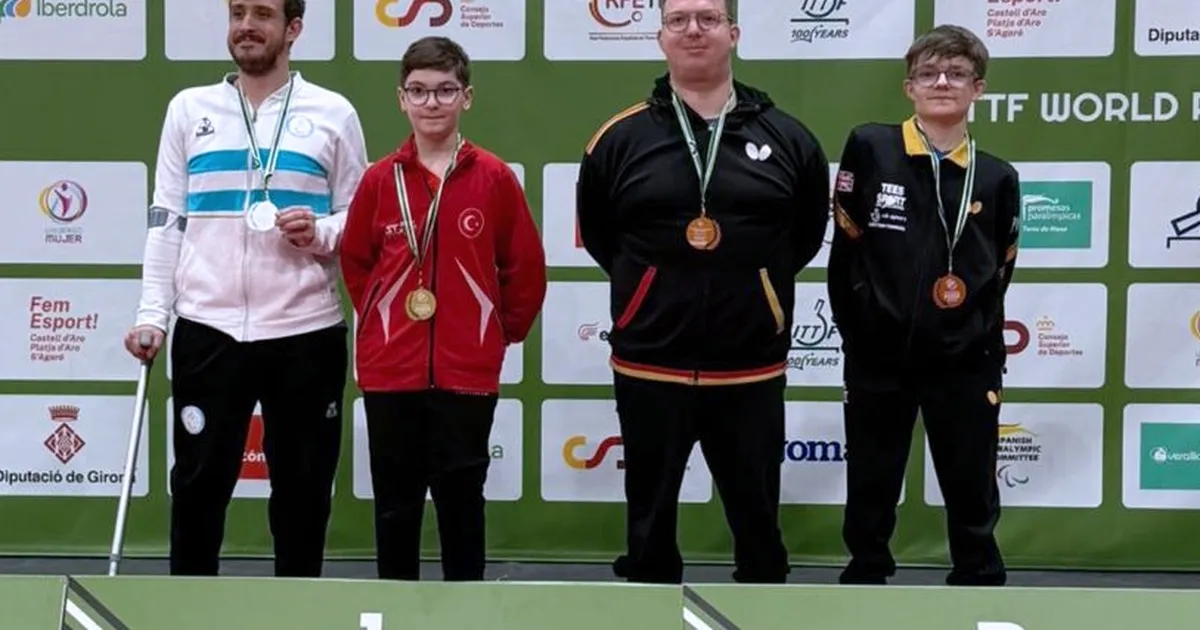 Konya Karataylı sporcu Tahir Efe Şahin Avrupa şampiyonu