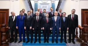 Konya heyeti, Adalet Bakanı Akın Gürlek'i ziyaret etti. Vali İbrahim