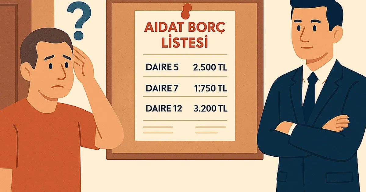 KVKK’dan apartman ve siteler için tarihi karar! Aidat borç listesi asmak yasaklandı