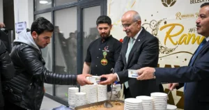 Malatya Büyükşehir Belediye Başkanı Sami Er, Ramazan etkinlikleri kapsamında Turgut