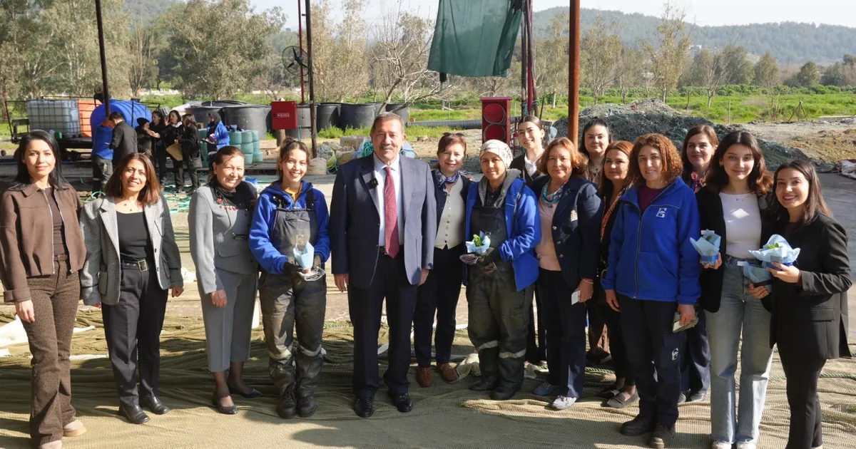 Muğla Milas’ta Başkan Fevzi Topuz’dan 8 Mart ziyareti