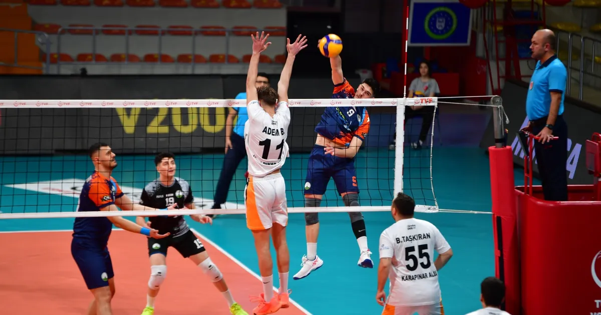 Osmangazi Belediyespor voleybolda şov yaptı