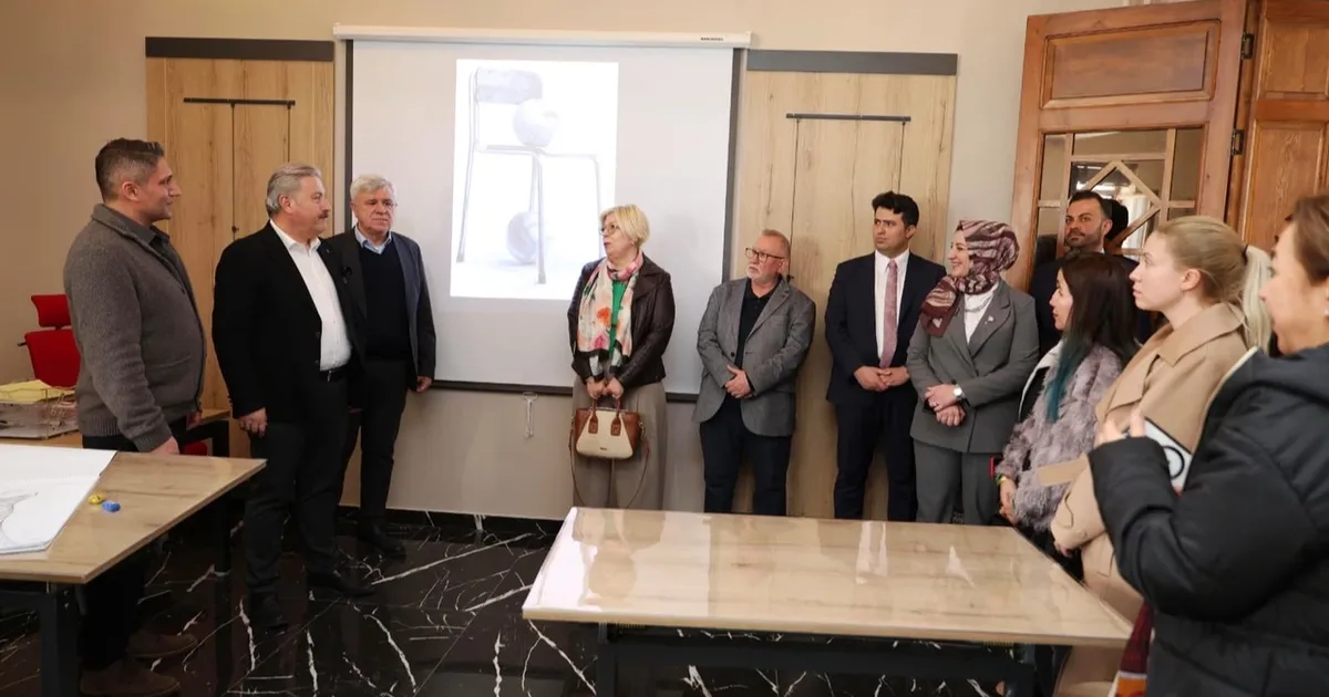 Sanat Melikgazi, Kayseri Kent Konseyi’ni ağırladı