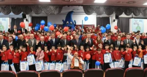 22 Mart Dünya Su Günü nedeniyle düzenlenen etkinliğe katılan Büyükşehir