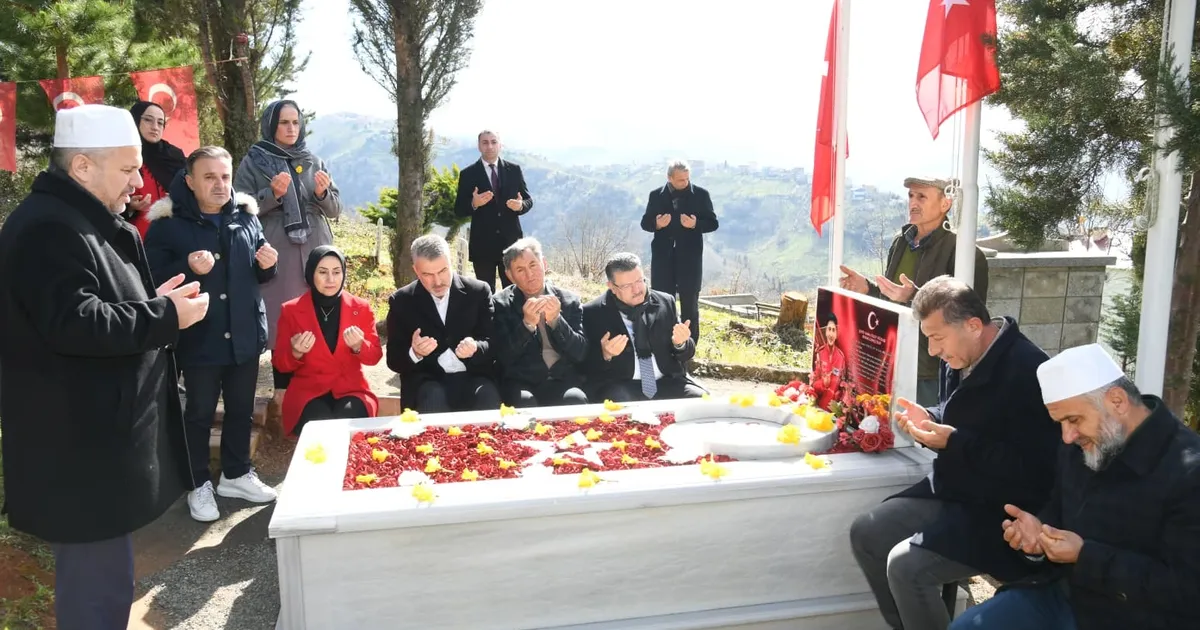 Trabzon Büyükşehir Belediye Başkanı Ahmet Metin Genç, Şehit Hava Pilot