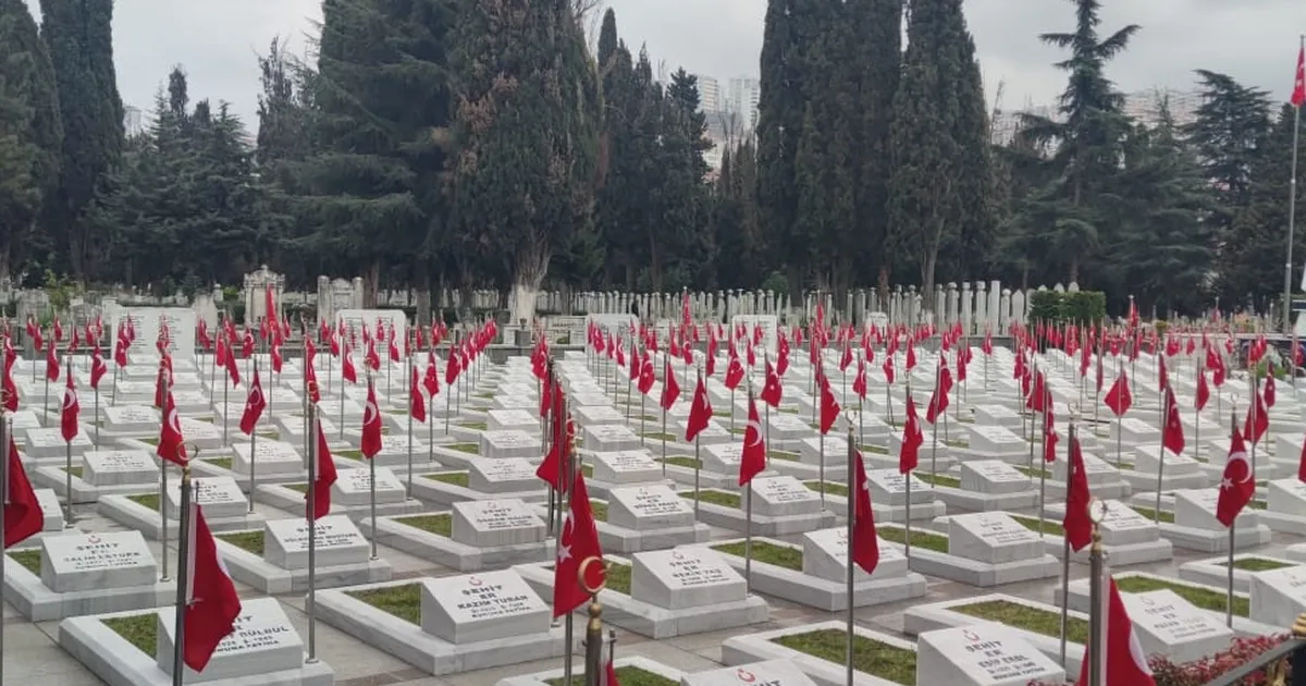 Trabzon’da Büyükşehir mezarlıkları bayrama hazırladı