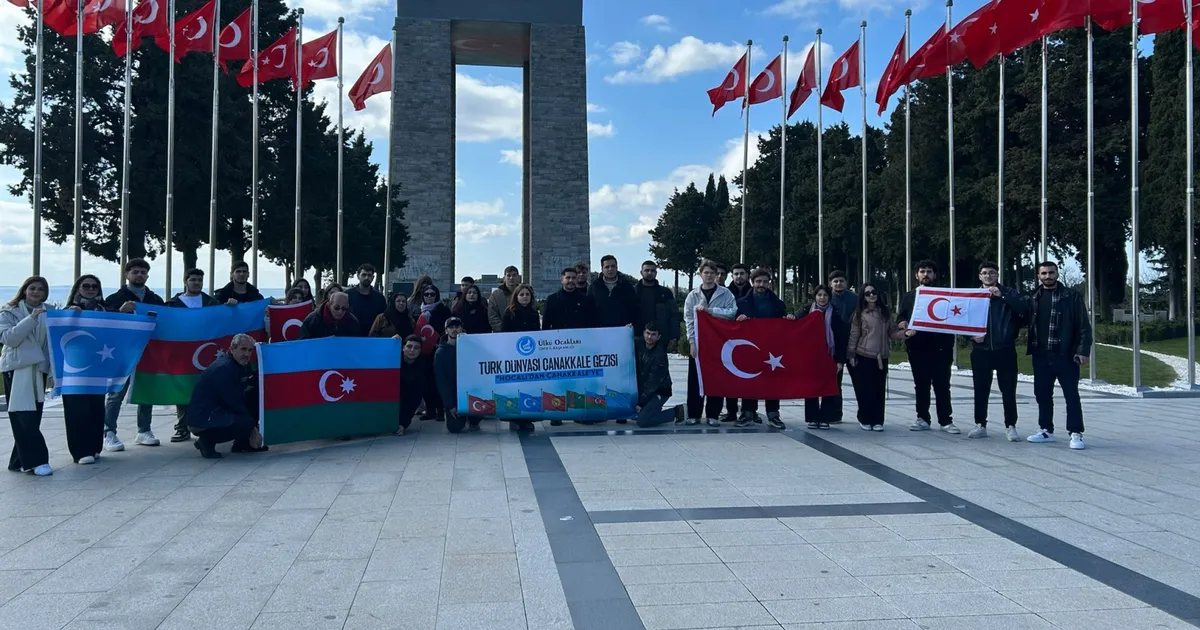 Türk Dünyası öğrencileri Çanakkale’de buluştu