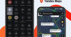 Yandex Maps, yeni kategorisi sayesinde kullanıcıların günün her saatinde yakınlardaki