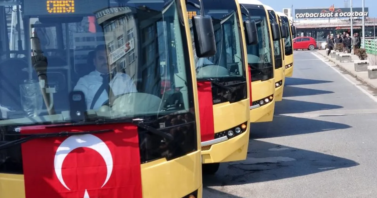 Zonguldak’ta toplu ulaşım için yeni halk otobüsleri hizmete girdi