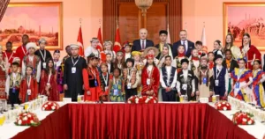 TBMM Başkanı Numan Kurtulmuş, TRT 48. Uluslararası 23 Nisan Çocuk