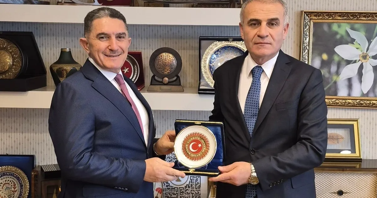 Ağrı Milletvekili Çelebi’den İrfan Fidan’a tebrik ziyareti