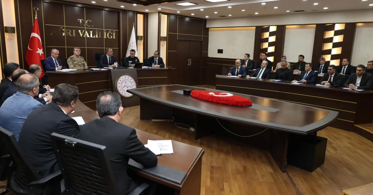 Ağrı’da okul ve yurt güvenliği masaya yatırıldı