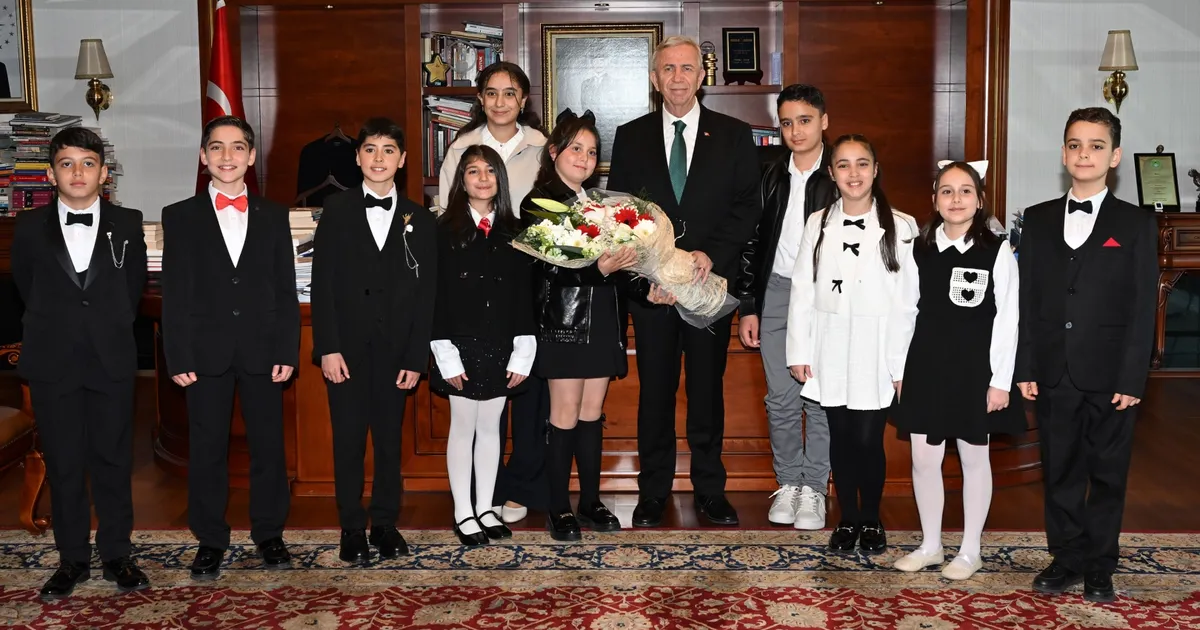 Ankara’da 23 Nisan coşkusu