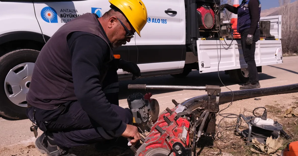 Antalya Büyükşehir’den Elmalı’ya içme suyu yatırımı