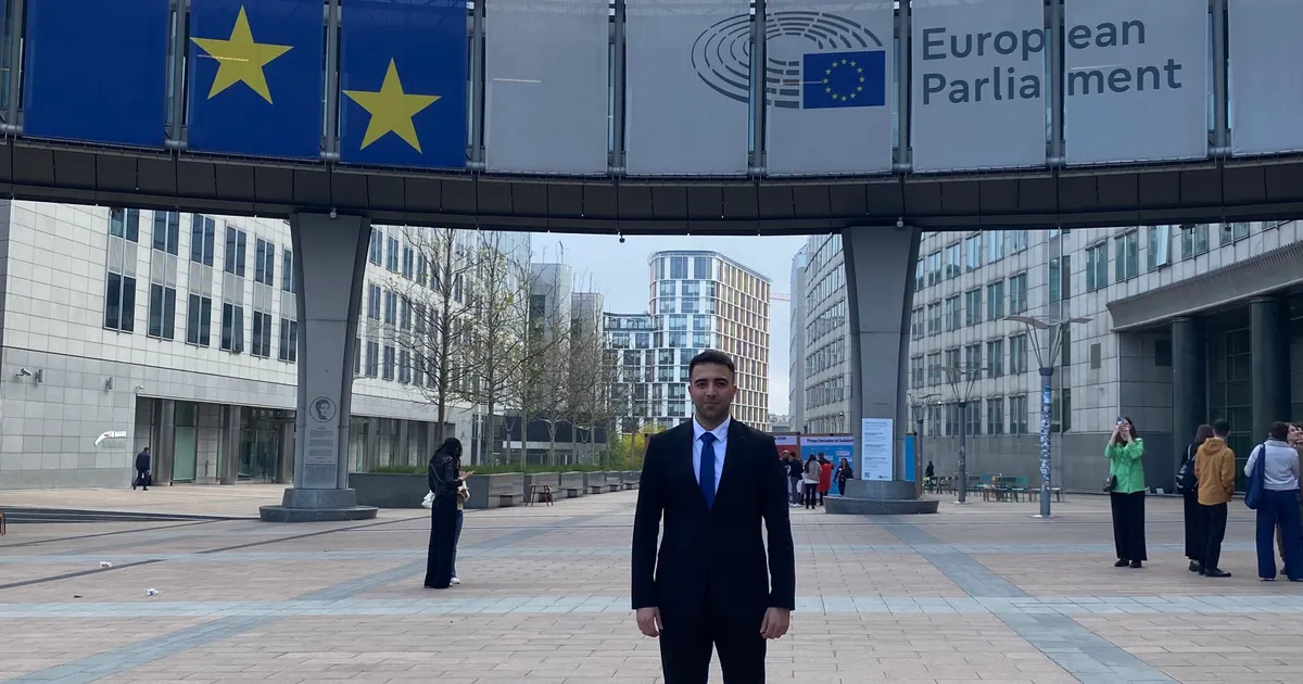 Avrupa Gençlik Haftası’nda Konya’yı temsil etti